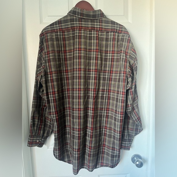 Men’s Pendleton 100% Virgin Wool Plaid Button Down | Size XL - Picture 5 of 10